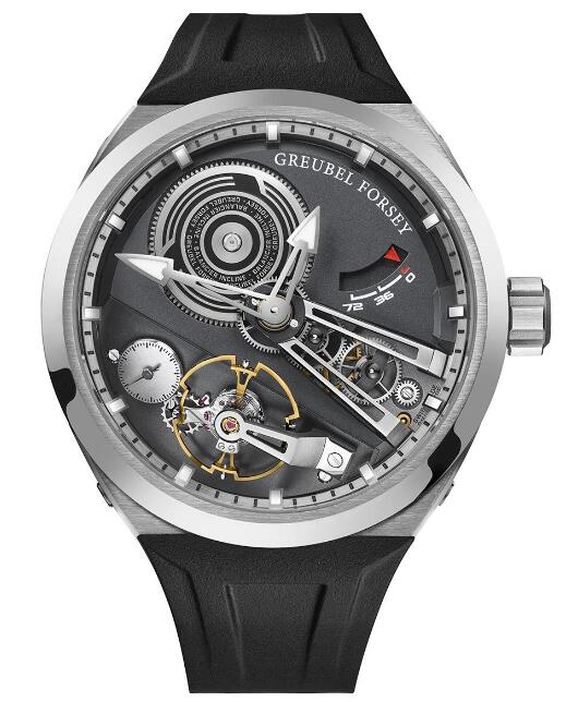 Replica Greubel Forsey Watch Balancier Convexe S Titanium Black Men